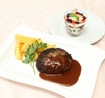 有名ホテルのハンバーグステーキ